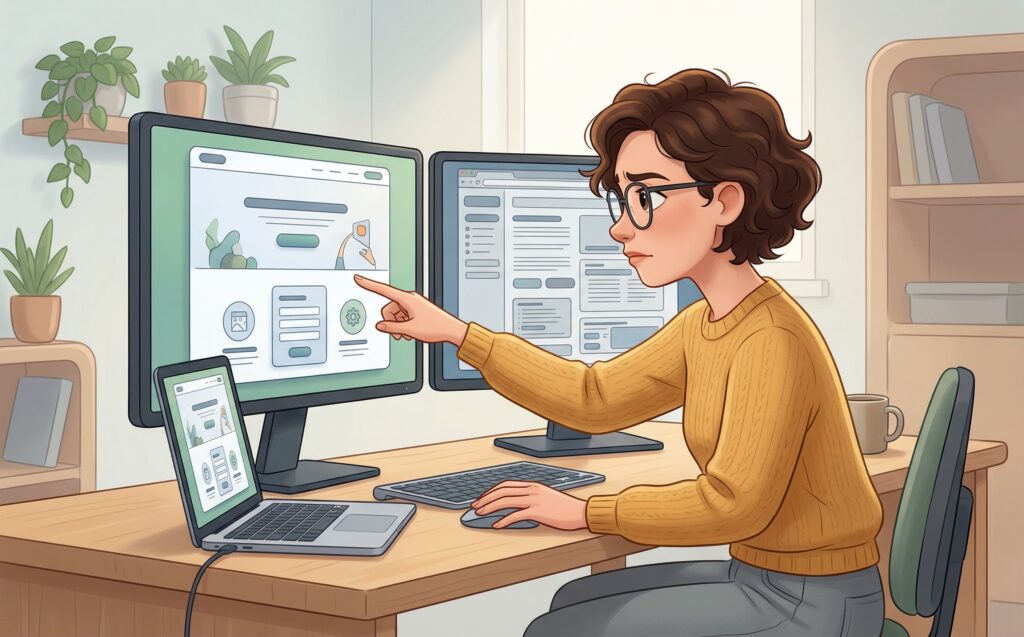 Skillnaden mellan en hemsida som informerar och en som konverterar